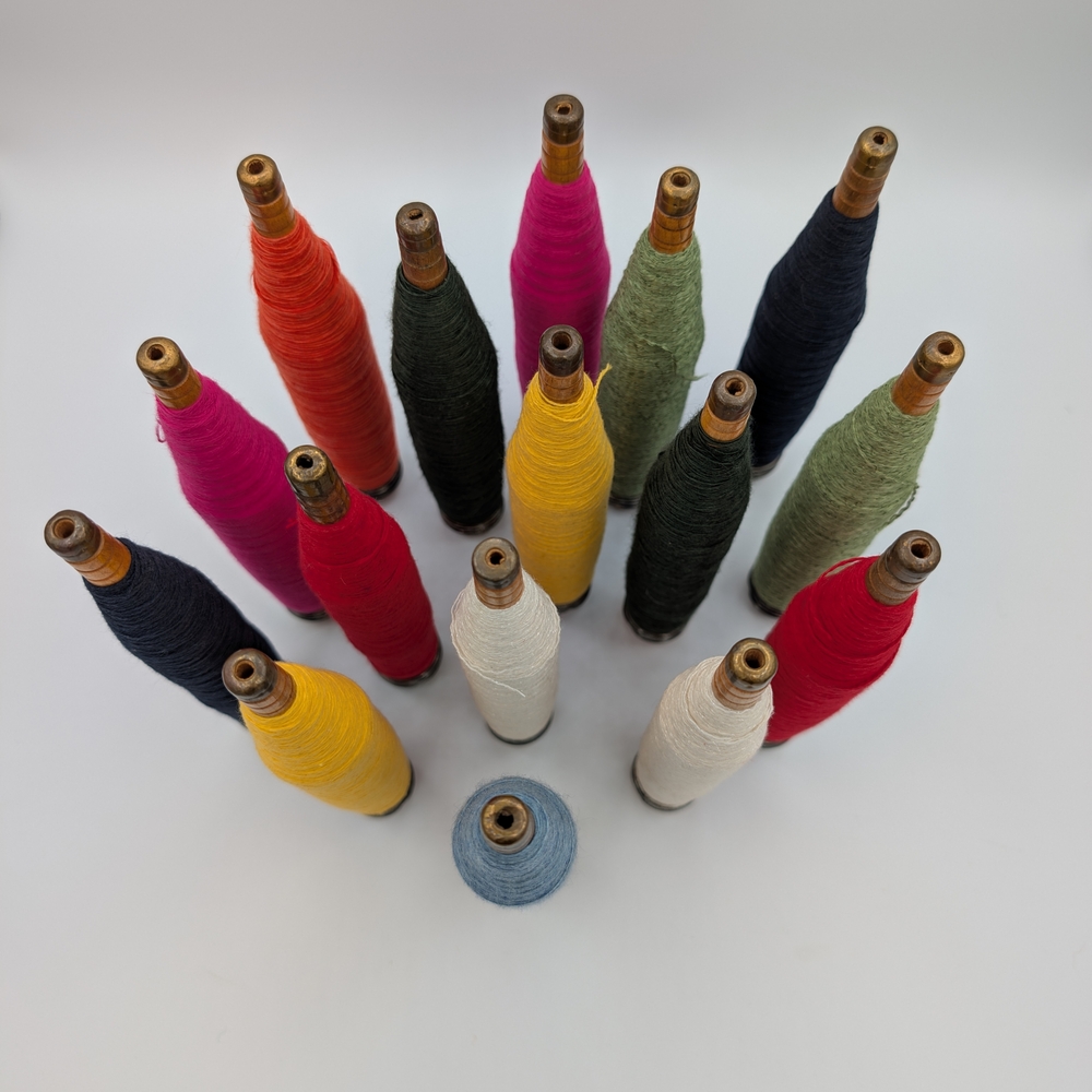 16 Vintage Thread Spools - Picture 7 of 9